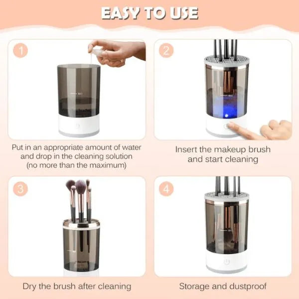 Elektrischer Pinselreiniger für makellose Make-Up Pinsel