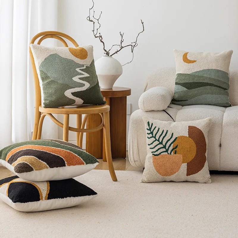 Geometric Cushion Cover for Modern Living Spaces