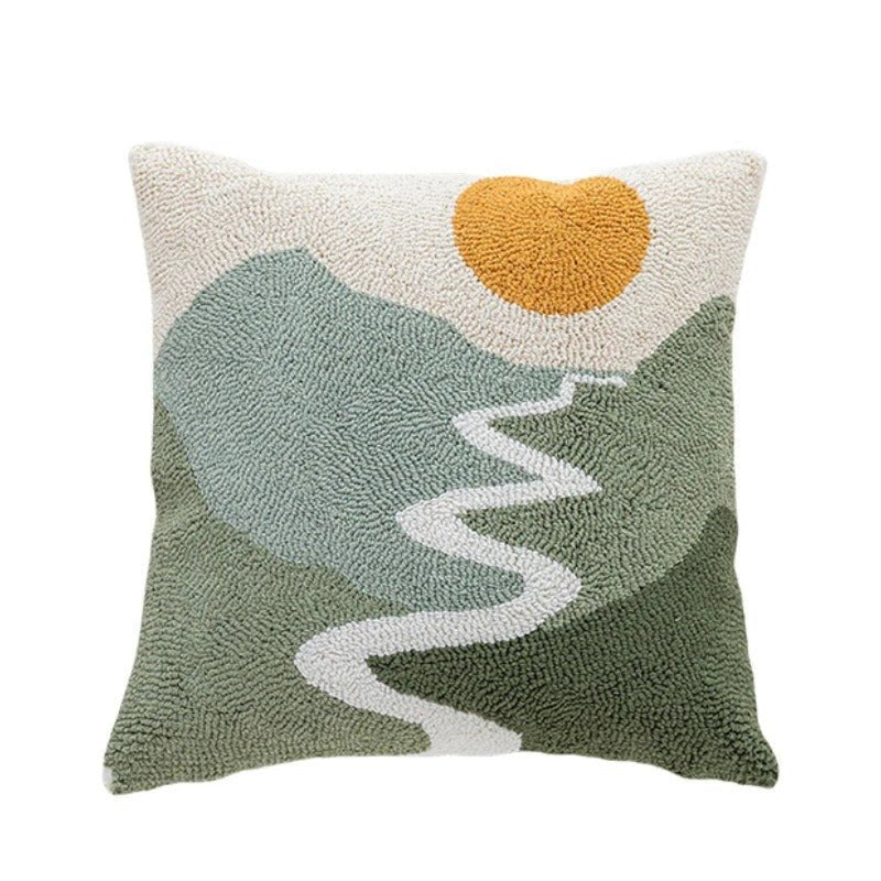 Geometric Cushion Cover for Modern Living Spaces