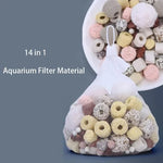 Aquarium Bio-Bälle für Filter – Biochemische Filtermedien 100g 250g 500g