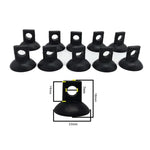 10 Stück schwarze Saugnäpfe für Luftschlauchhalter im Aquarium