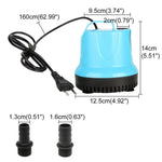 Tauchpumpe für Aquarien, Teiche und Brunnen – 110v/220v, Bodenfilter