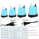 Tauchpumpe für Aquarien, Teiche und Brunnen – 110v/220v, Bodenfilter