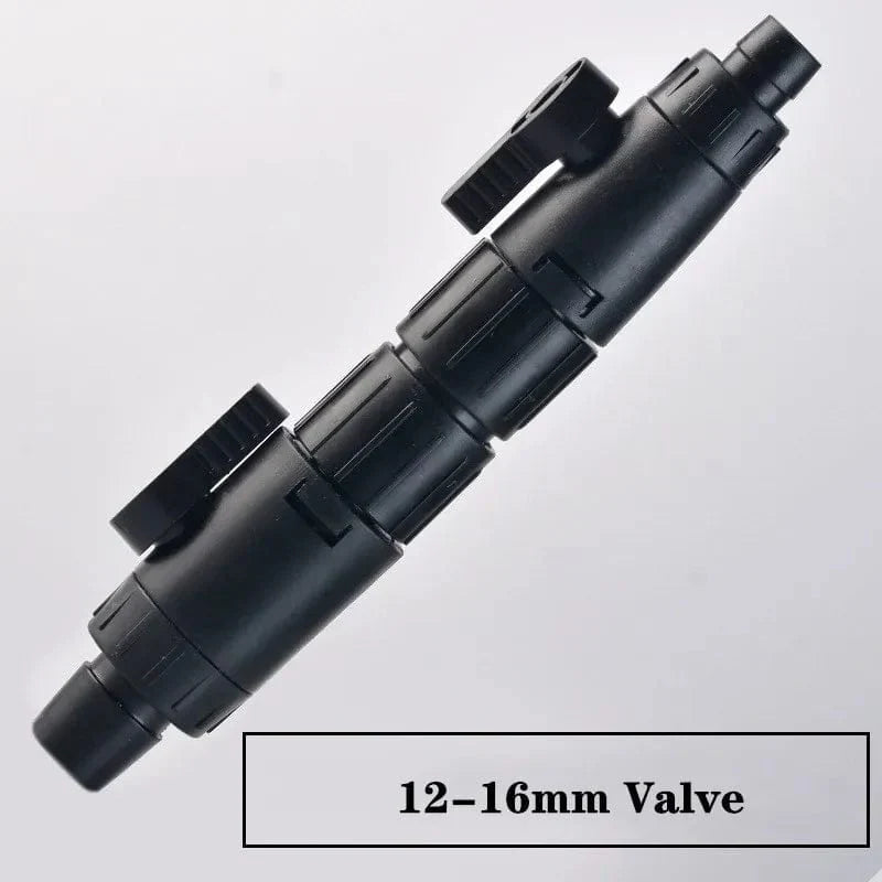 Doppelter Schnellanschluss für Aquarien mit 12/16 mm Schlauch