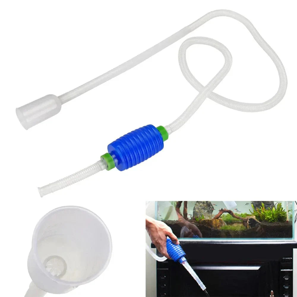 Aquarium Siphon für die Reinigung – Semi-automatische Wasserwechselpumpe