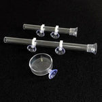 Transparente Futterstation für Aquarien – Ideal für Garnelen und kleine Fische