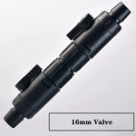 Doppelter Schnellanschluss für Aquarien mit 12/16 mm Schlauch