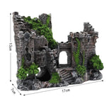 Kreative Fischteich Dekoration in Schlossform – Harz Landschaftsornament