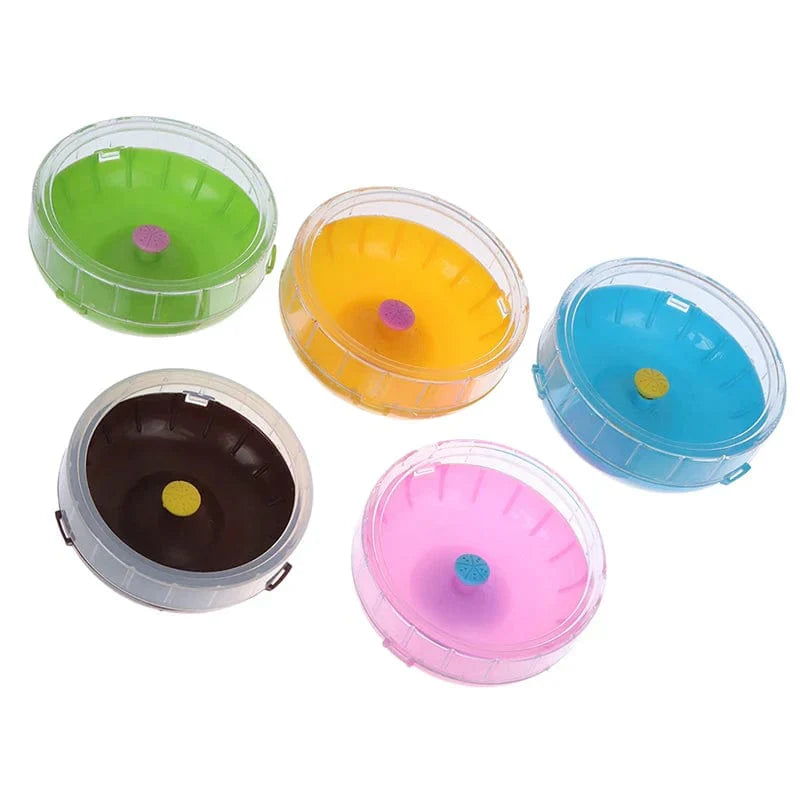 11 cm Hamsterlaufrad aus Kunststoff – Spielzeug für kleine Tiere, Zubehör für Käfig