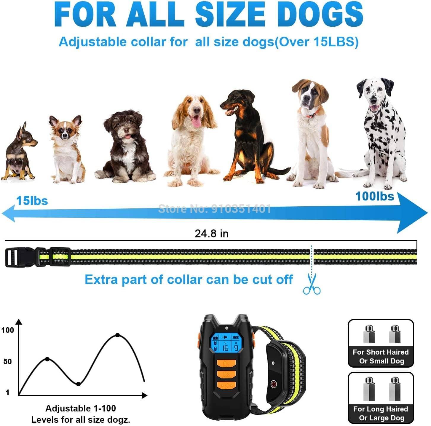 Smartes Hundetraining mit Fernbedienung – Wasserdicht & Wiederaufladbar