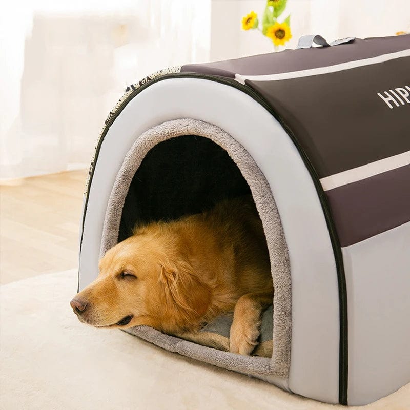 Faltbares, kuscheliges Hundebett für Wintertage – ideal für kleine und mittelgroße Hunde