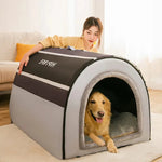 Faltbares Hundebett für kleine und mittelgroße Hunde – Winterwarm, Haustierbedarf