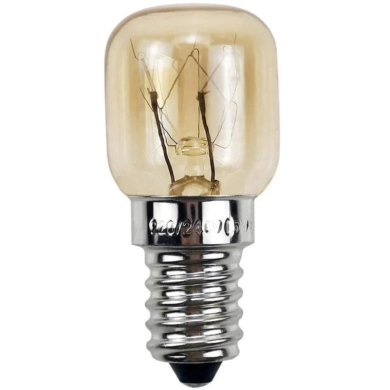 15W 25W E14 Hochtemperatur Glühbirne 220V 300 Grad Mikrowellenlampe