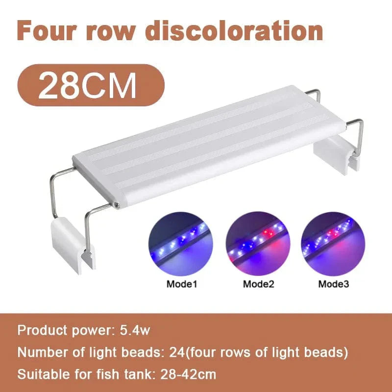 LED-Beleuchtung für Aquarien – Effiziente Pflanzenwachstumsbeleuchtung 28-58 cm