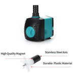 Unterwasserpumpe 3-60W für Teich und Aquarium – leise, 220V-240V/110V
