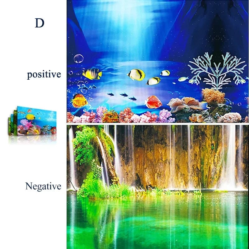 3D-Hintergrund für Aquarien – Atemberaubende Dekoration für Ihr Wasserreich