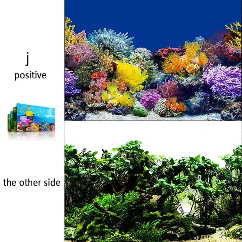 3D-Hintergrund für Aquarien – Atemberaubende Dekoration für Ihr Wasserreich
