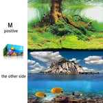 3D Meeresmotiv für Aquarien - Wandaufkleber und Poster Zubehör