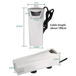 3W Aquariumfilterpumpe für Wasserfälle – 200L/H für Schildkröten und Fische, Niedrigwasserstand, 220-240V