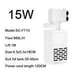 4-in-1 Unterwasserpumpe für Aquarien – Filter, Luftbläser und Wasserwechsel 220V