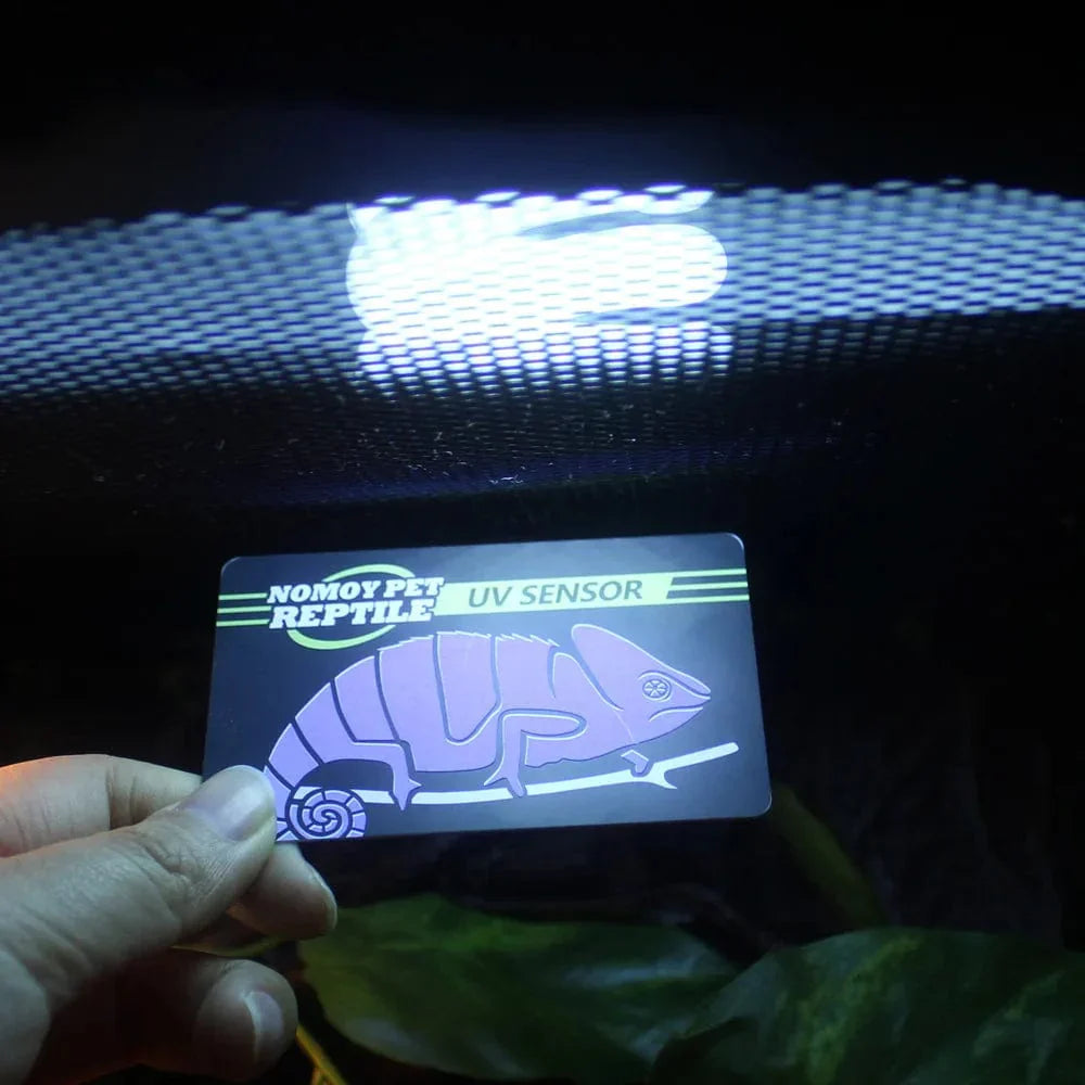 UVB Tester für Reptilien – 5-1 Stück UVA UVB Lampenprüfkarte