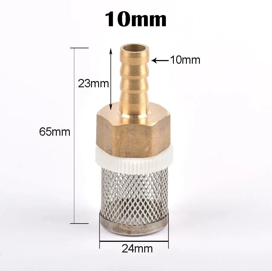 Edelstahl-Mesh-Filter 6-19mm - 1/2" Schlauch für Gartenbewässerung