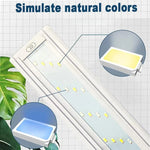 Erweiterbare LED-Aquarienbeleuchtung für Pflanzen, 28-58 cm, 220V