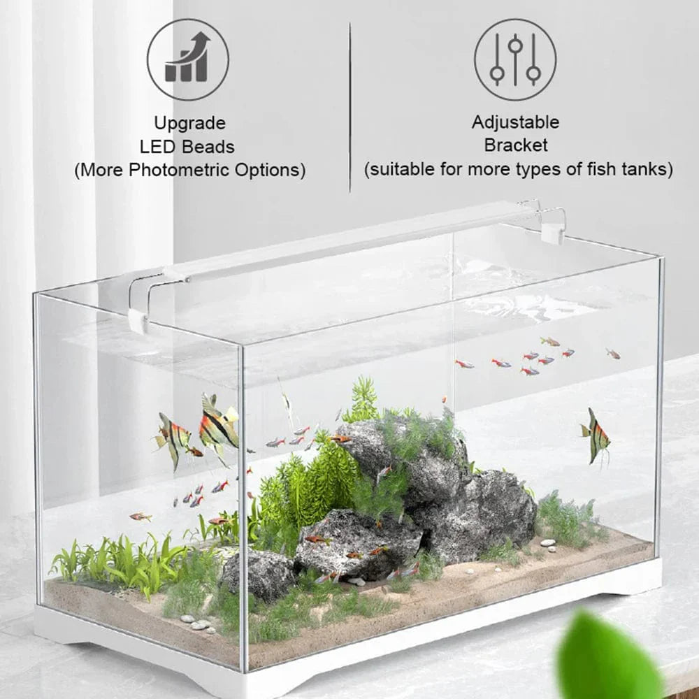 LED-Beleuchtung für Aquarien – Effiziente Pflanzenwachstumsbeleuchtung 28-58 cm