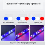 Erweiterbare LED-Aquarienbeleuchtung für Pflanzen, 28-58 cm, 220V