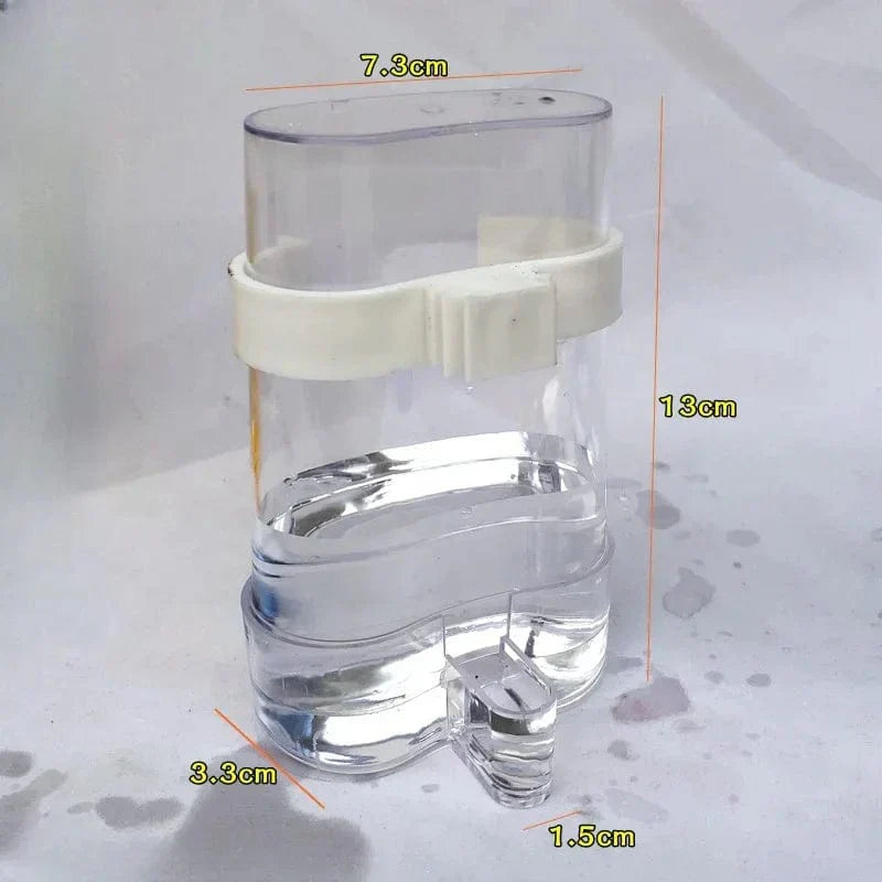 Automatischer Wasserspender und Futterspender für Vögel – Zubehör für Papageienkäfig