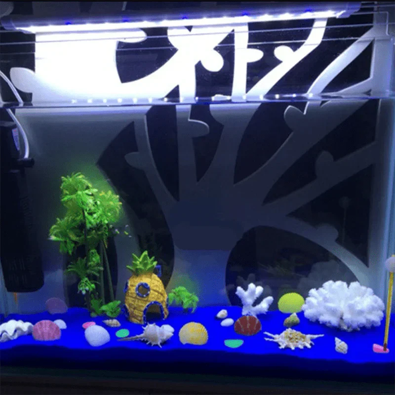 Fisch Tank Dekoration Figuren Ornamenten – Resin Ananas Haus Zubehör