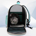 Transporttasche für Katzen und kleine Hunde – Winddichter Rucksack mit Polsterung
