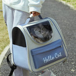 Transporttasche für Katzen und kleine Hunde – Winddichter Rucksack mit Polsterung