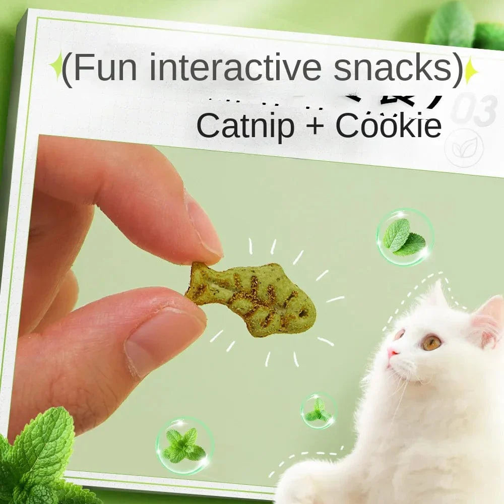Katzenminze Keks - Snack für Katzen zur Zahnpflege und Belohnung