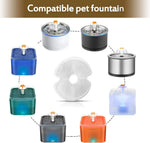 Mehrfachfilter für Katzenwasserbrunnen – Ersatzfilter 4/8er Pack