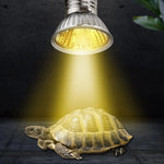 Reptilienlampe mit UVA+UVB 3.0 - Heizlampe für Schildkröten und Echsen