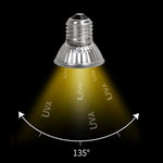 Reptilienlampe mit UVA+UVB 3.0 - Heizlampe für Schildkröten und Echsen