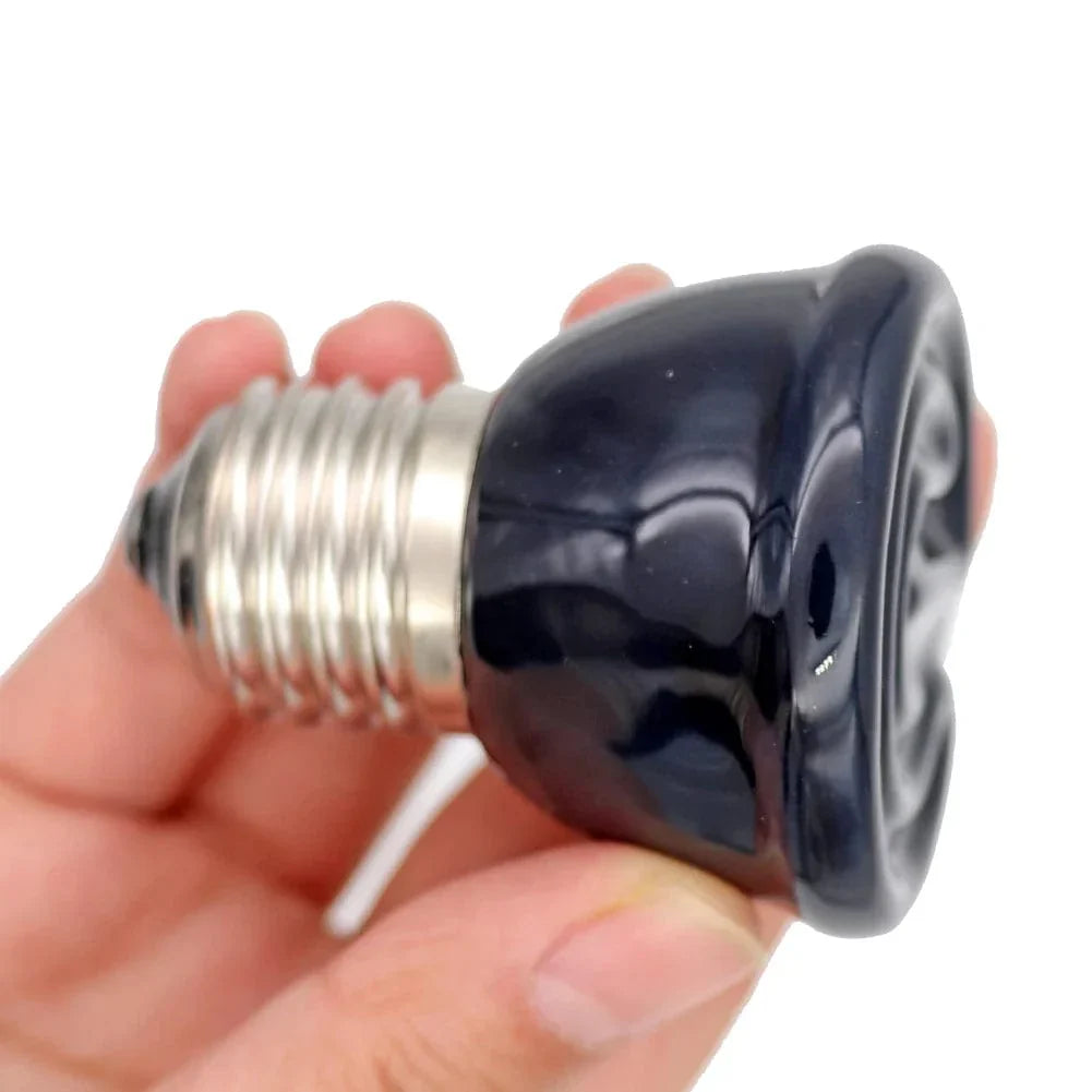 E27 Wärmelampe für Haustiere – Infrarot-Keramikstrahler 50W/75W/100W EU-Stecker