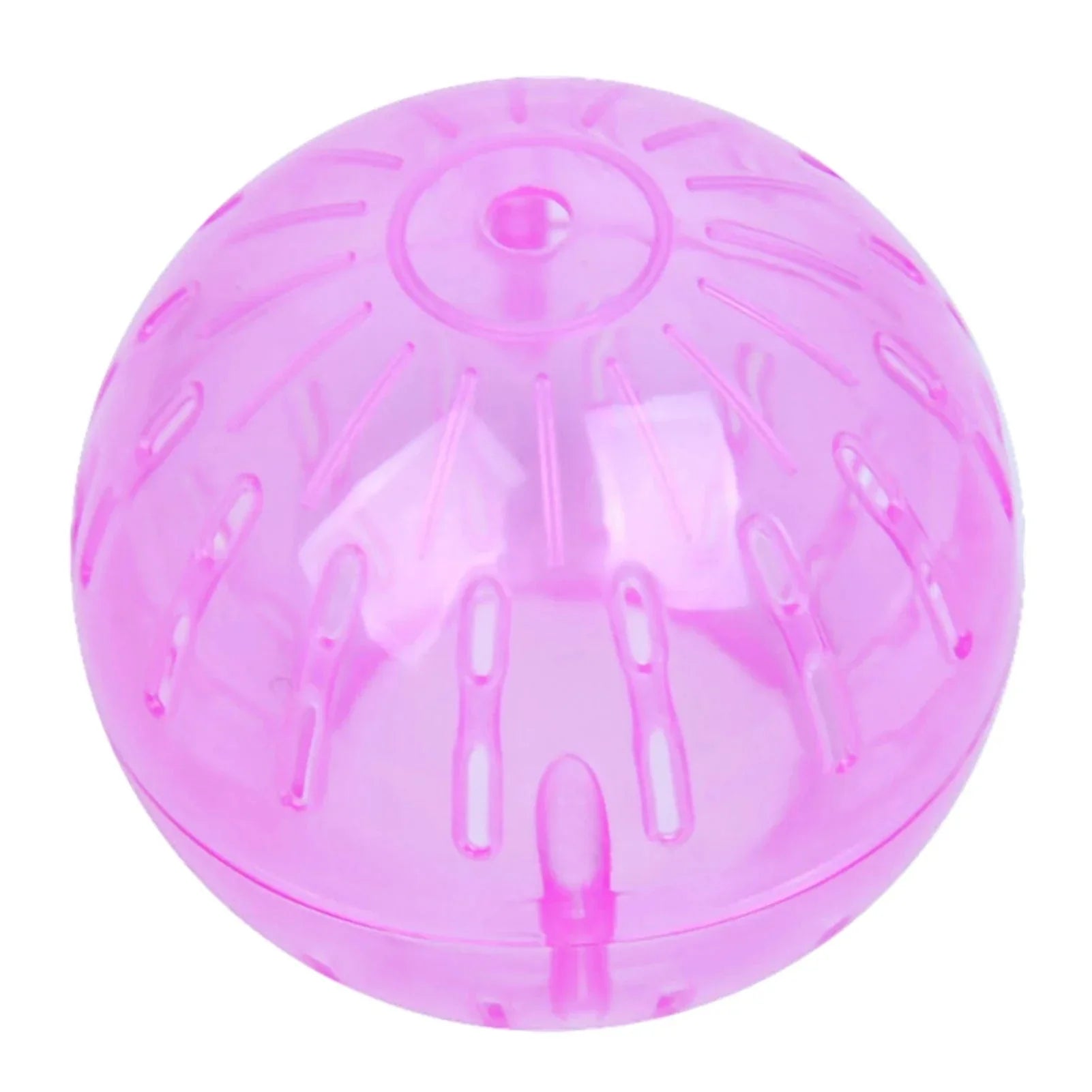 Abnehmbare Kunststoff-Hamsterkugel für Kleintiere – Spielzeug für Haustiere in Gelb, Blau, Rosa