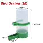 Automatischer Vogeltränker aus Kunststoff – Futter- und Wasserspender 1/2/4 Stück