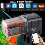 Automatischer Fischfutterspender für Aquarium mit WLAN und App-Steuerung