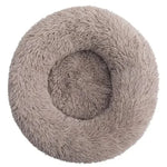 Cozy Pet Lounger - Supportive Calming Dog Bed in Plush Fabric