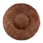 Cozy Pet Lounger - Supportive Calming Dog Bed in Plush Fabric