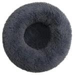 Cozy Pet Lounger - Supportive Calming Dog Bed in Plush Fabric