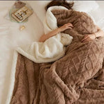 Cozy Lambswool Throw Blanket for Maximum Warmth and Comfort