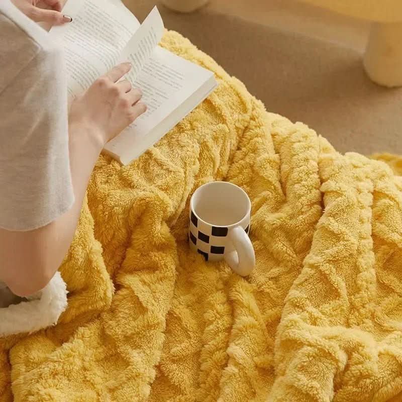 Cozy Lambswool Throw Blanket for Maximum Warmth and Comfort