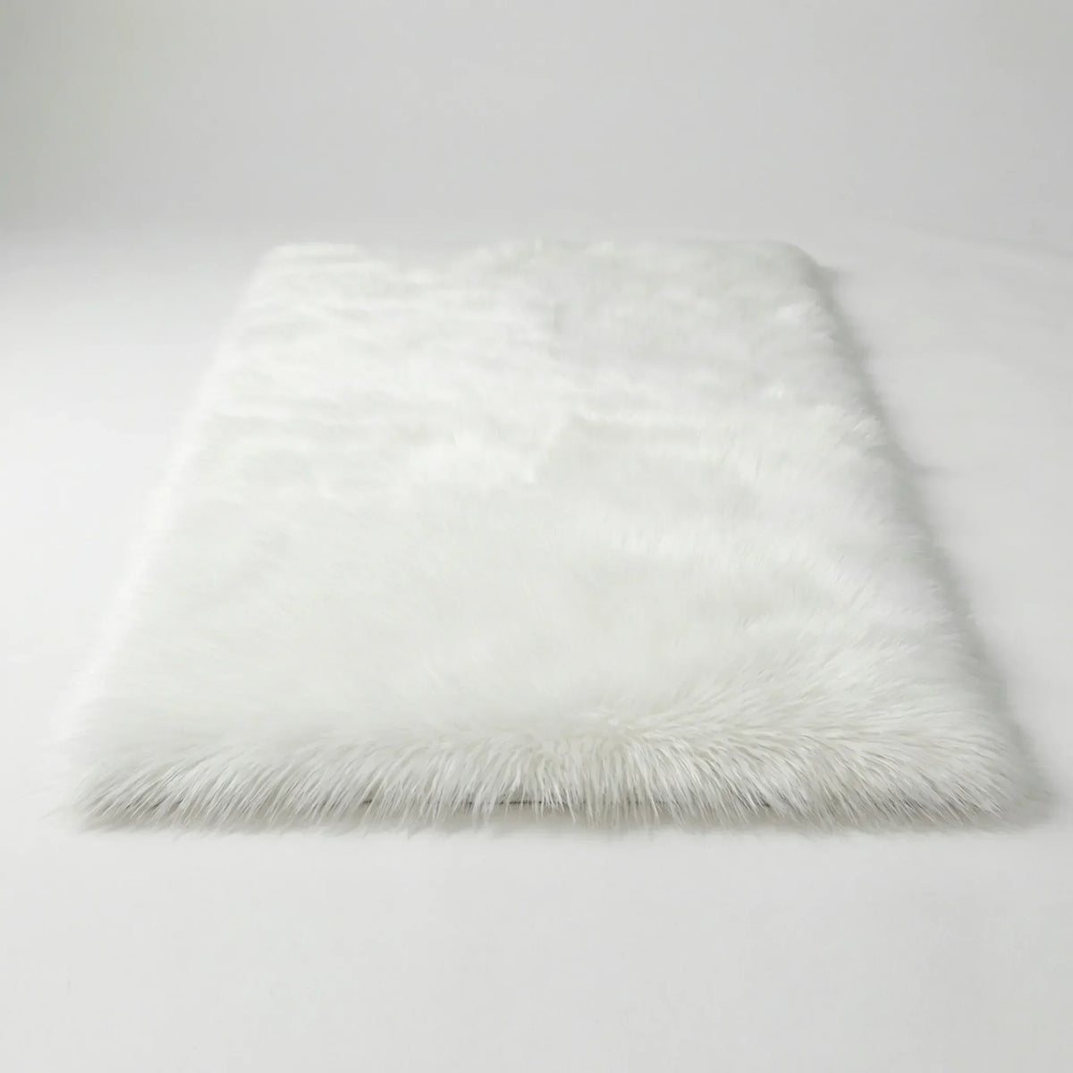 Faux Fur Shaggy Bench Runner Area Rug