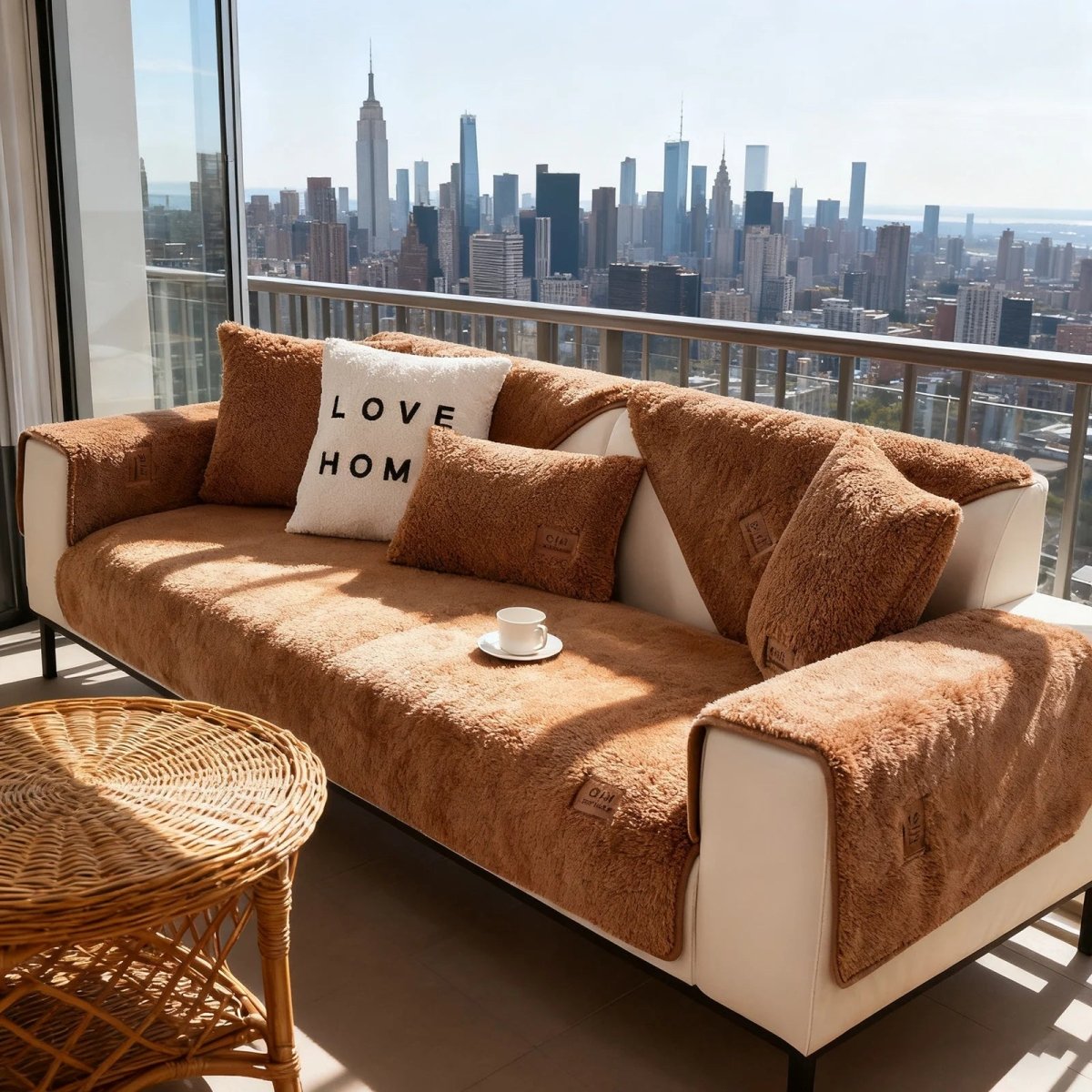 Cozy Furniture Protector and Soft Sofa Slipcover