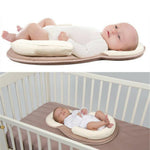 Travel-Friendly Infant Sleep Support and Roll Prevention Mattress