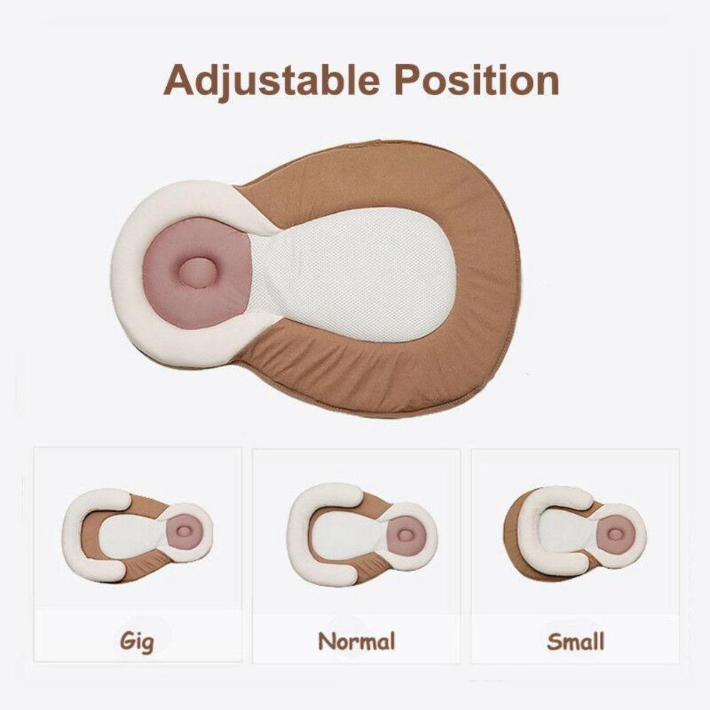 Travel-Friendly Infant Sleep Support and Roll Prevention Mattress